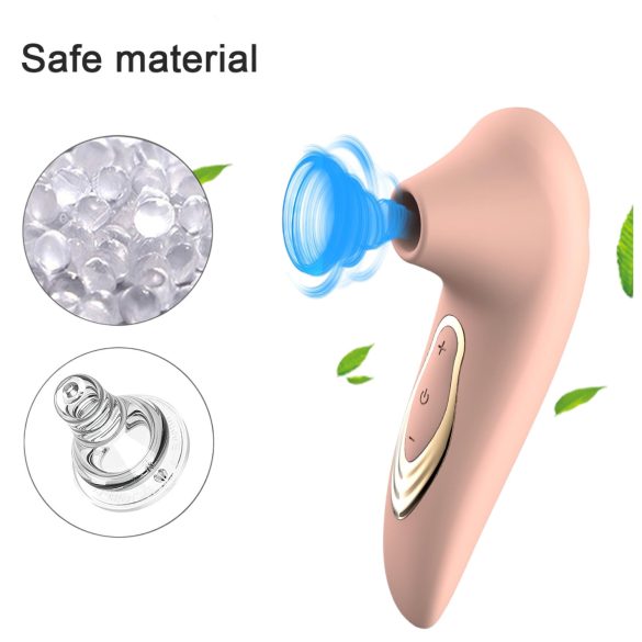 AlvUp - bølgeluft klitorisstimulator vibrator (rosa)