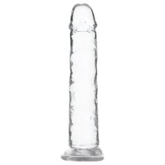 Addiction Crystal - sugekopp-dildo (gjennomsiktig) - 18 cm