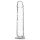 Addiction Crystal - sugekopp-dildo (gjennomsiktig) - 18 cm