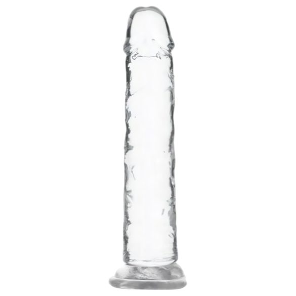 Addiction Crystal - sugekopp-dildo (gjennomsiktig) - 18 cm