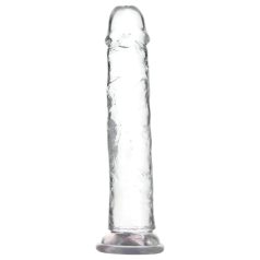 Addiction Crystal - sugekoppdildo (gjennomsiktig) - 20cm