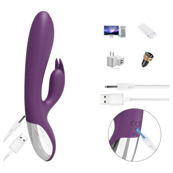 AlvUp - kanin G-punkt vibrator (lilla)