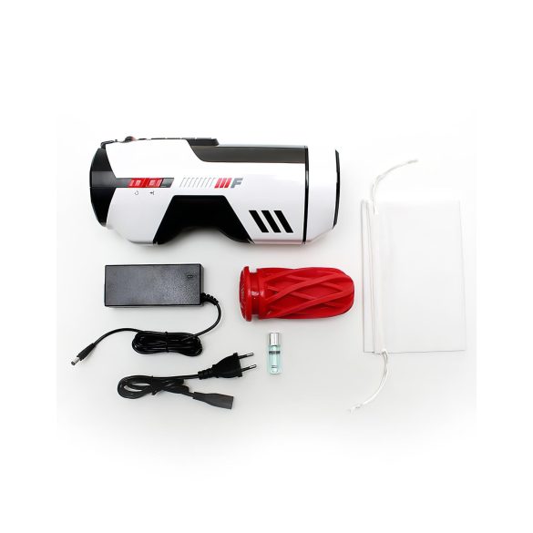 LETEN SM FUTURE PRO - Oppladbar, oppvarmet, bevegelig masturbator