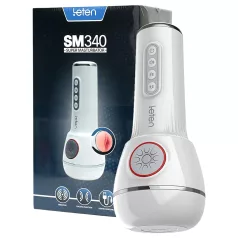   LETEN SM340 - oppladbar, vibrerende, sugende, stønnende masturbator