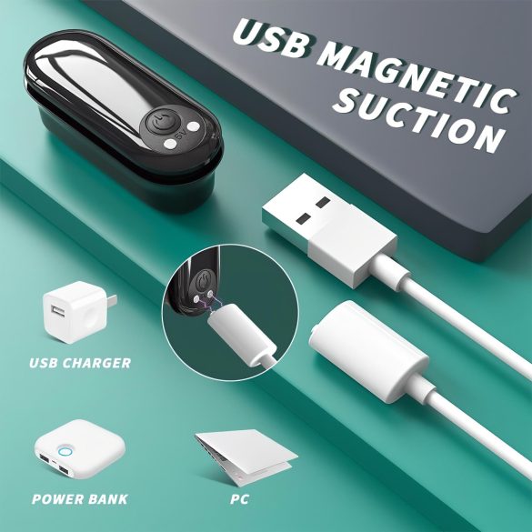 Sex HD - trådløst vibratorsett med fjernkontroll (4 deler, grønn)