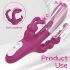 Sex HD Joker - oppladbar, vanntett trearmet vibrator (lilla)
