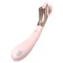 Sex HD - oppladbar, vanntett vibrator og kilhjul (rosa)