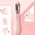 Sex HD - oppladbar, vanntett vibrator og kilhjul (rosa)