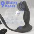 Sex HD Virgil - kombivibrator for menn (sort)