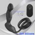 Sex HD Virgil - kombivibrator for menn (sort)