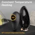 Sex HD Speil - varmende slikkevibrator (svart)