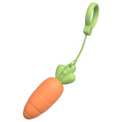 Sex HD Gulerøtter - gulrotvibrator (oransje)