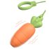 Sex HD Gulerøtter - gulrotvibrator (oransje)