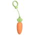 Sex HD Gulerøtter - gulrotvibrator (oransje)