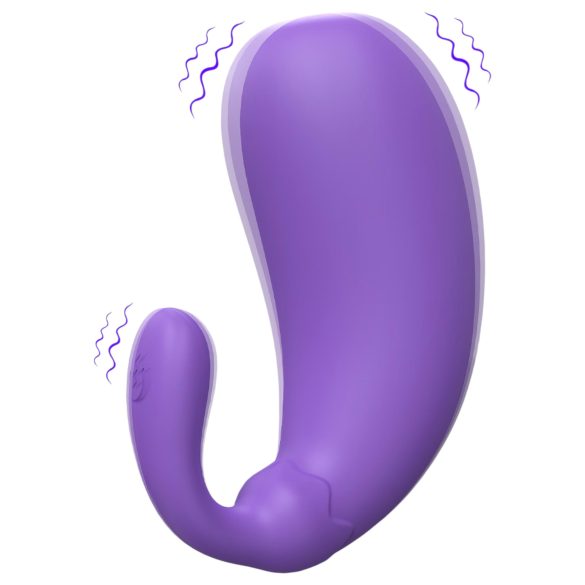 Sex HD - Eggformet vibrator i aubergine-design (lilla)