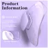 Sex HD - trusevibrator med fjernkontroll (lilla)