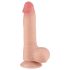 Lovetoy Sliding-Skin - Orkidé Ball-Testikeldildo - 20cm (naturlig)