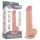 Lovetoy Sliding-Skin - tolaget dong med testikler - 20,8cm (naturlig)