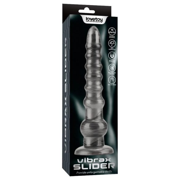 Lovetoy King Sized - ekstra stor vibrator - 32 cm (grå)