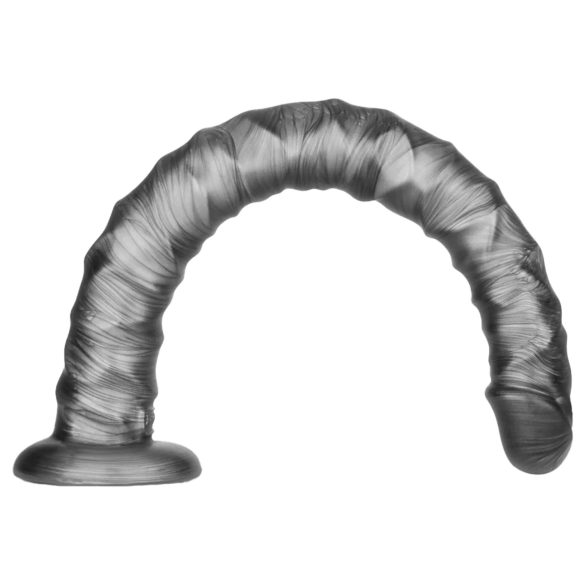 Lovetoy King Size – ekstra stor vibrator - 40,5 cm (grå)