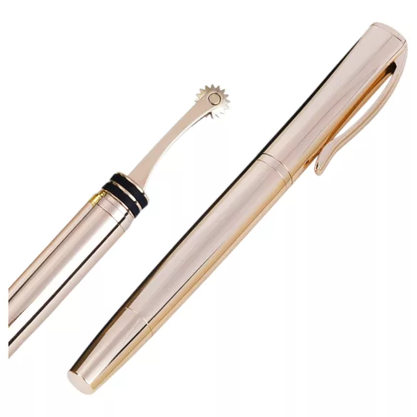 Roomfun - T‑formet Wartenberg-hjul (gull)