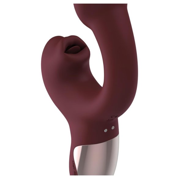 Magic Motion Magic Ponder - 2-i-1 klitorisakselvibrator (burgunder)