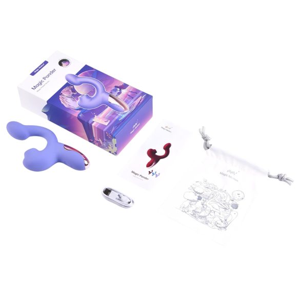 Magic Motion Magic Ponder - 2-i-1 klitoris-armvibrator (lilla)