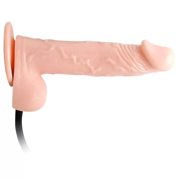 Baile oppblåsbar - oppblåsbar, naturtro vibrator (naturell)