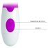 Pretty Love Arthur – bevegelig G-punktvibrator med bevegelig topp (lilla)