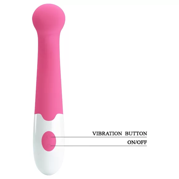 Pretty Love Charles - vanntett G-punkt vibrator (rosa)
