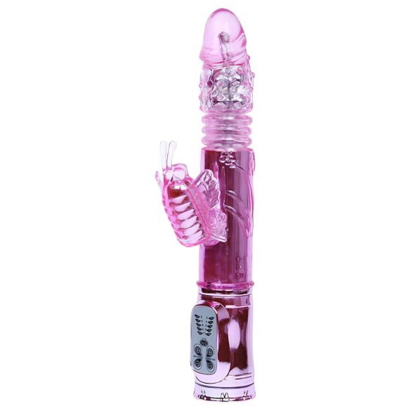 Baile - Sommerfuglklitoris-vibrator (rosa)