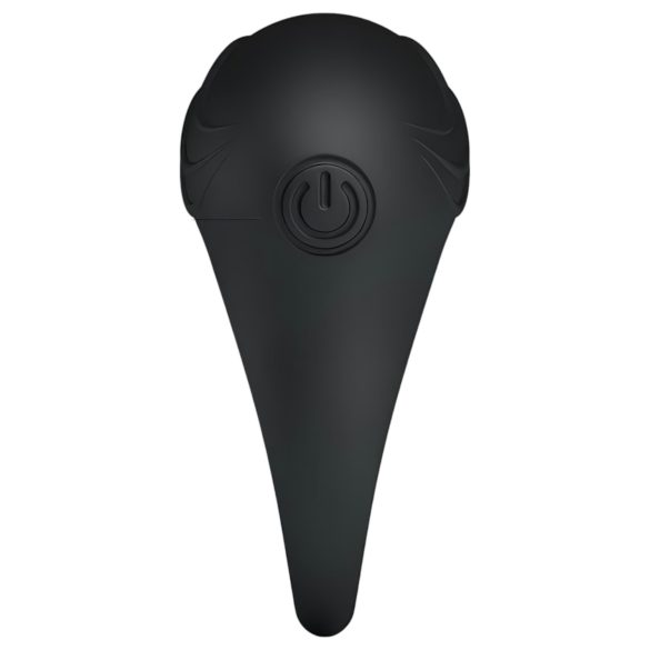 Pretty Love Bertram - vanntett vibrerende penisring (svart)