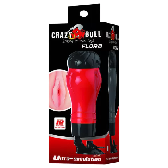 Crazy Bull - realistisk masturbator (hudfarget)
