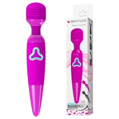 Pretty Love Wand - oppladbar massasjevibrator (lilla)