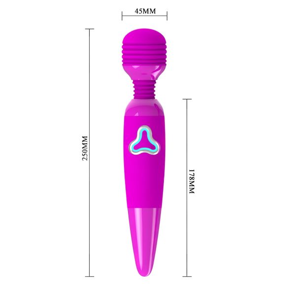 Pretty Love Wand - oppladbar massasjevibrator (lilla)
