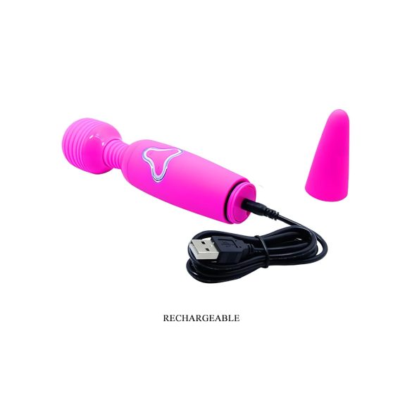 Pretty Love Wand - oppladbar massasjevibrator (lilla)