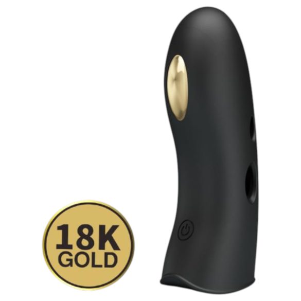 Pretty Love Marico - elektro stimuli finger vibrator (svart)