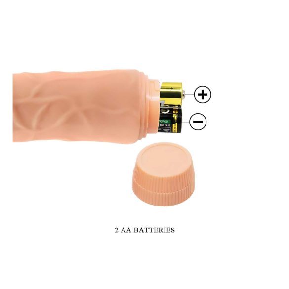 Baile Barbara - naturtro vibrator - 19,5 cm (naturlig)