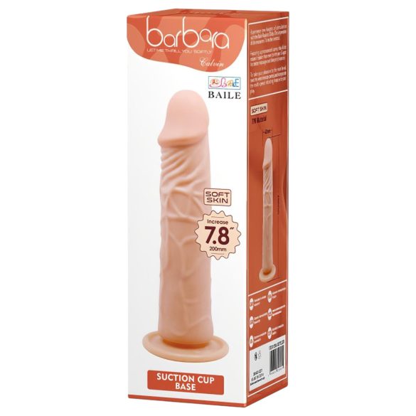 Baile Barbara Calvin - realistisk dildo - 20cm (natur)