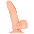 Baile Barbara Mark - realistisk, roterende vibrator - 15 cm (naturlig)