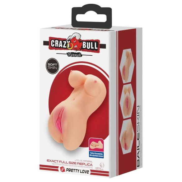 Crazy Bull - realistisk mini vagina (naturlig)