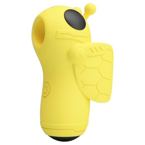 Pretty Love Magic Bee - klitorisstimulator finger-vibrator (gul)