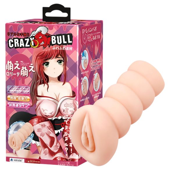 Crazy Bull - anime vagina masturbator (naturlig)