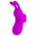 Pretty Love Bunny - kanin finger-vibrator (lilla)