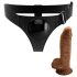 Pretty Love Seletøy - universalt undertøy med dildo - 17 cm (svart)