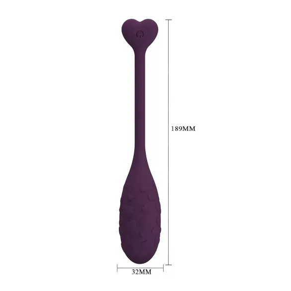 Pretty Love Fisherman - smart vibrerende egg (lilla)