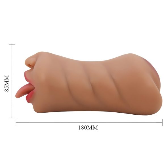 Crazy Bull - munn- og vagina masturbator (naturlig)