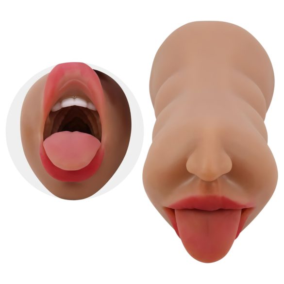 Crazy Bull - munn- og vagina masturbator (naturlig)