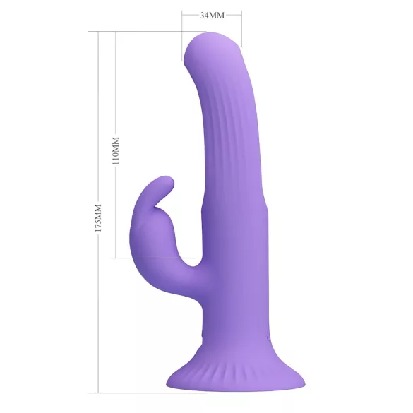 Pretty Love Killmoulis - G-punkt- og slikkevibrator (lilla)