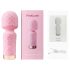 Vibeconnect - oppladbar, vanntett mini massasjestav (rosa)